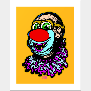 Fat Creepy Clown Posters and Art